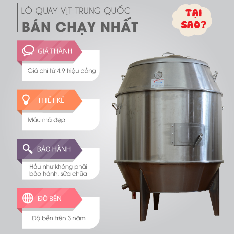 Lò quay vịt Trung Quốc BÁN CHẠY NHẤT-01